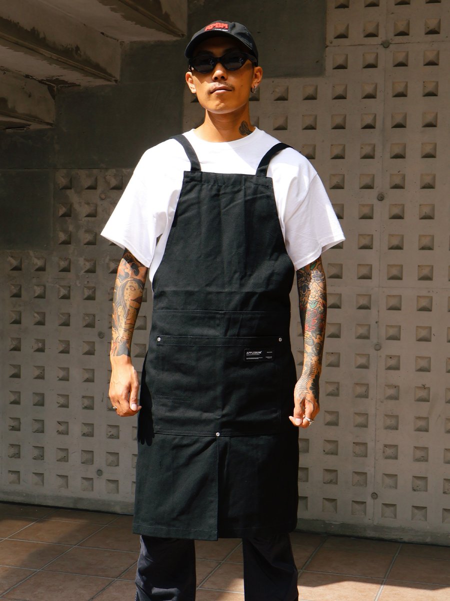 画像2: APPLEBUM  Logo Label Apron (2)