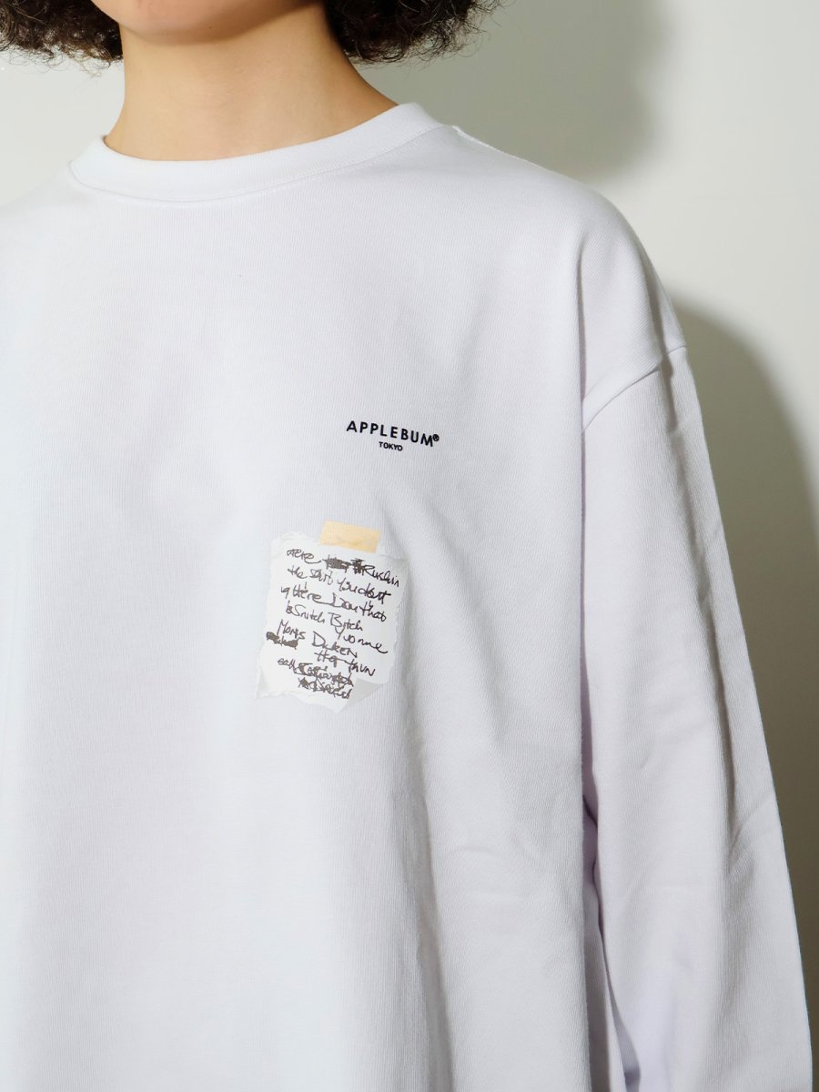 画像4: APPLEBUM   Lyric L/S T-shirt (4)