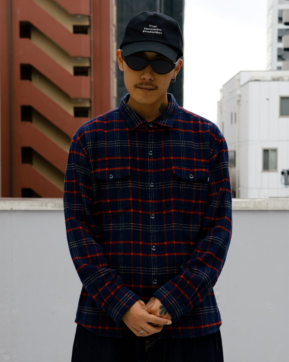 画像3: nonnative  WORKER 6P CAP COTTON OXFORD (3)