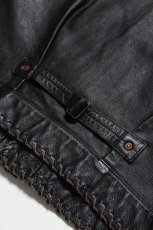 画像8: BOW WOW  LACE-UP LEATHER TRUCKER JACKET (8)