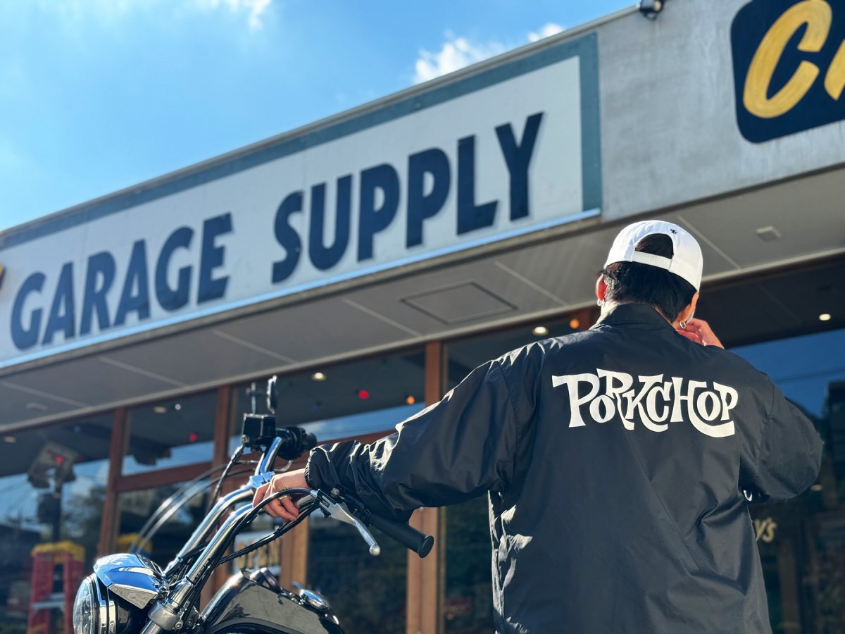 画像11: PORKCHOP GARAGE SUPPLY  SC LOGO COACH JACKET (11)
