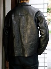 画像7: OLD JOE   PATINA HORSE-HIDE PINKERTON JACKET (7)