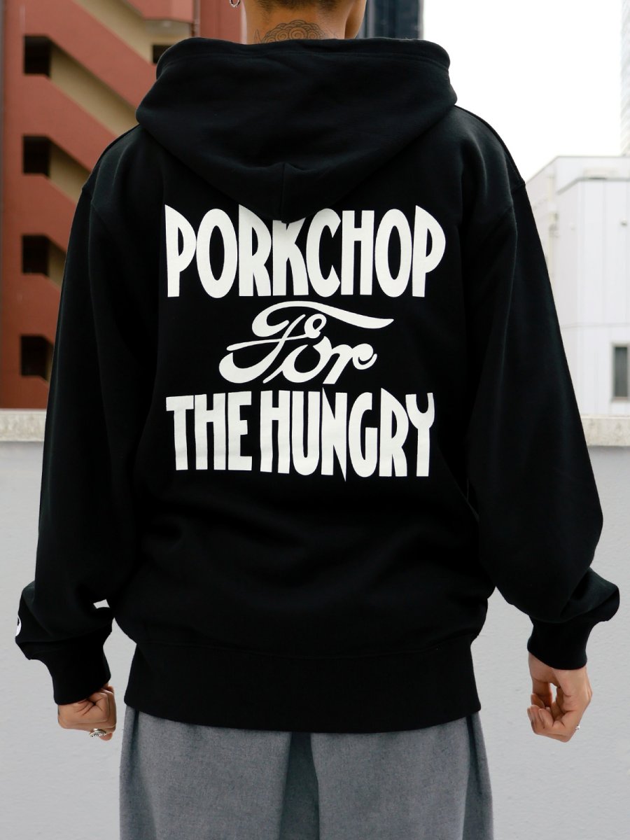 画像5: PORKCHOP GARAGE SUPPLY  HUNGRY ZIP UP HOODIE (5)