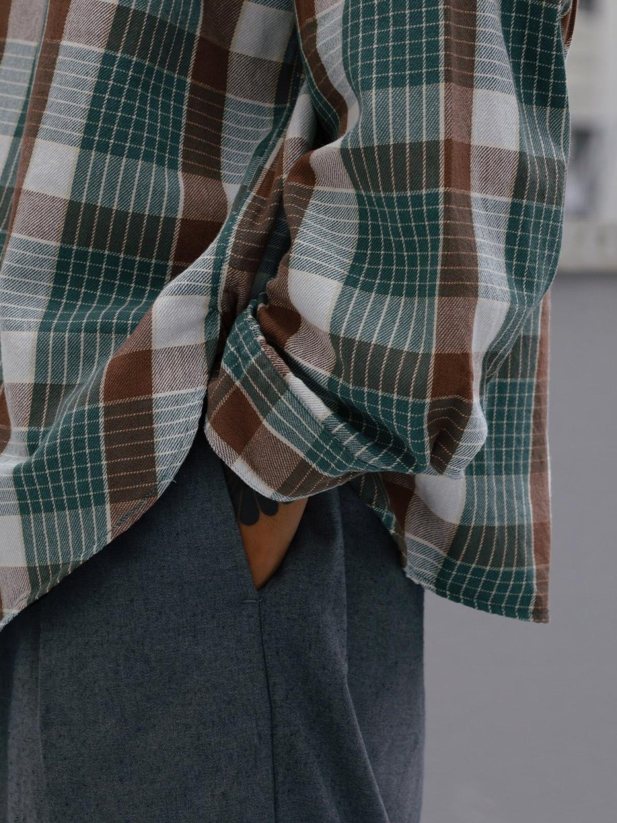 画像5: BOW WOW  MOUNTAIN POCKET FLANNEL SHIRT (5)