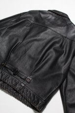 画像7: BOW WOW  LACE-UP LEATHER TRUCKER JACKET (7)
