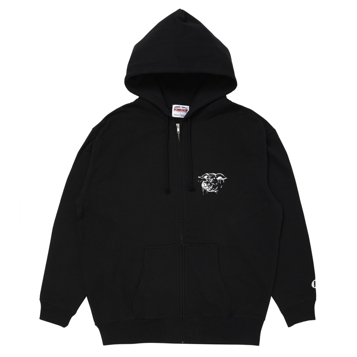 画像1: PORKCHOP GARAGE SUPPLY  HUNGRY ZIP UP HOODIE (1)