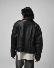 画像18: BOW WOW  LACE-UP LEATHER TRUCKER JACKET (18)