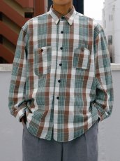 画像3: BOW WOW  MOUNTAIN POCKET FLANNEL SHIRT (3)
