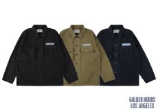 画像1: STANDARD CALIFORNIA  SD Jungle Fatigue Shirt Vintage Wash (1)