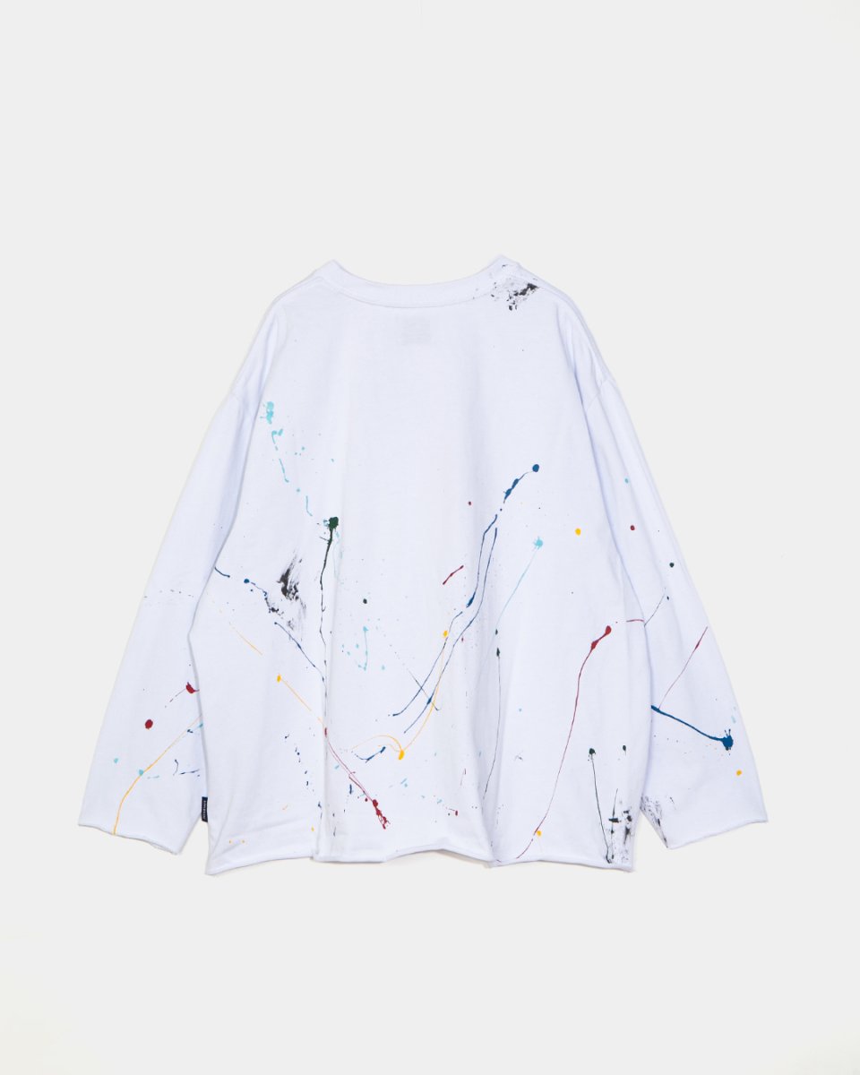 画像11: APPLEBUM   Paint Cut Off L/S T-shirt (11)