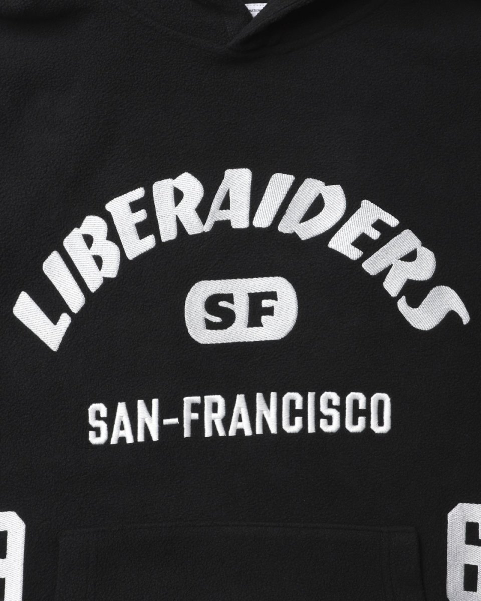 画像7: Liberaiders  EMBROIDERY FLEECE HOODIE (7)
