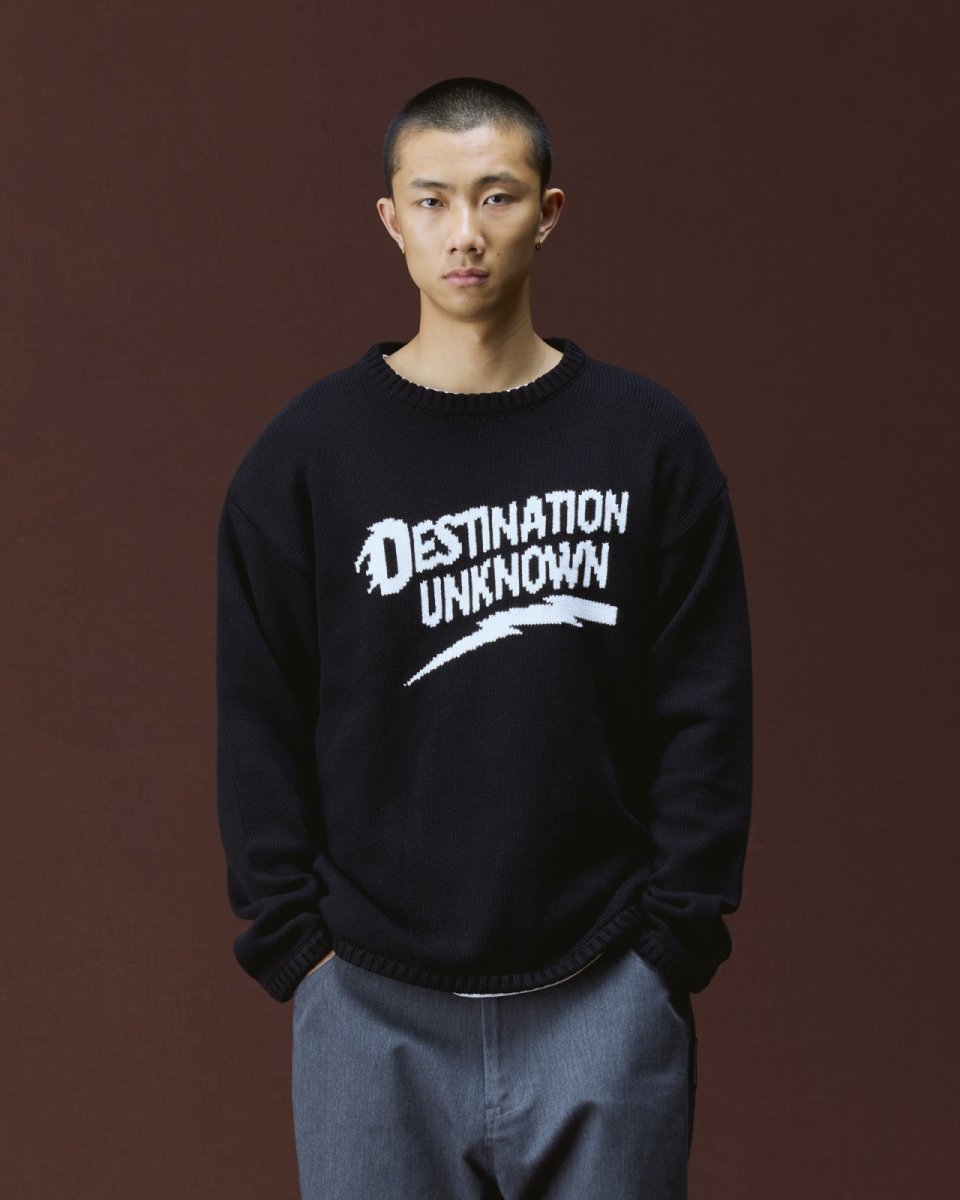 画像10: Liberaiders  THUNDER LOGO KNIT SWEATER (10)