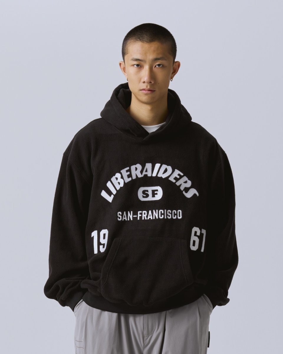 画像14: Liberaiders  EMBROIDERY FLEECE HOODIE (14)