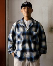 画像4: ROTTWEILER  R9 OMBRE CHECK SHIRT (4)