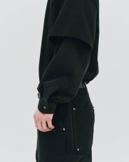 画像9: COOTIE PRODUCTIONS   Spanish Pima Layered Sleeve Boxy L/S Tee (9)