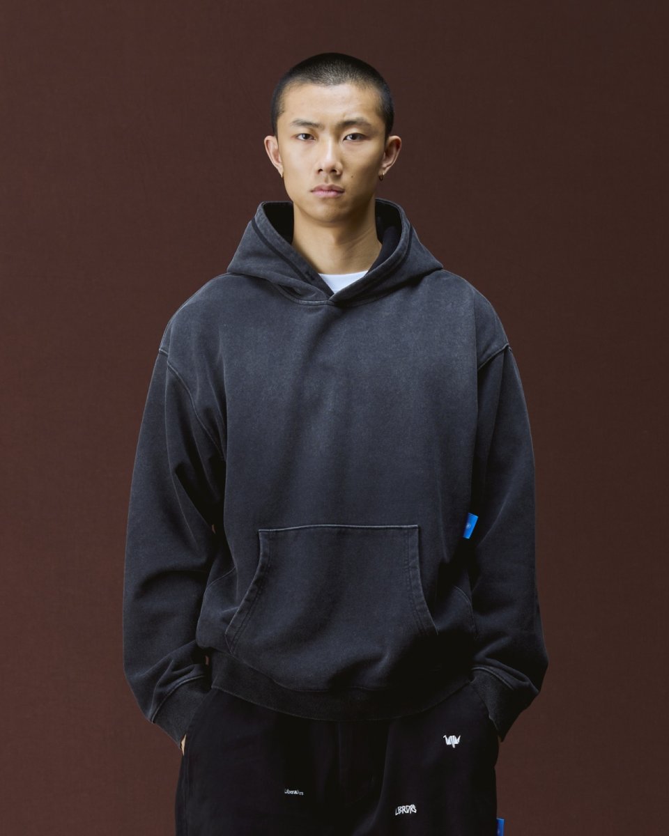 画像16: Liberaiders  GARMENT DYED HOODIE (16)