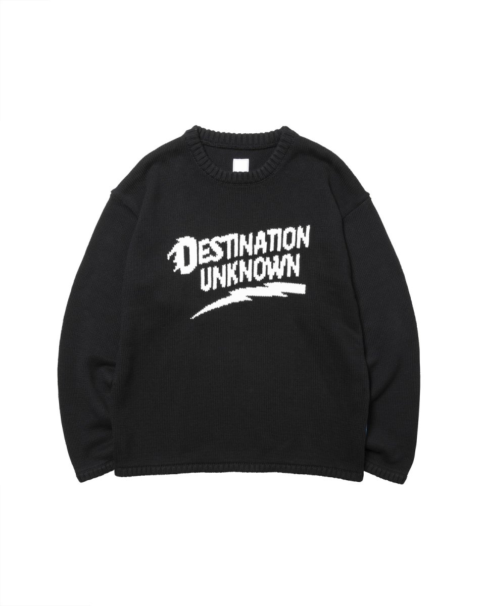 画像1: Liberaiders  THUNDER LOGO KNIT SWEATER (1)