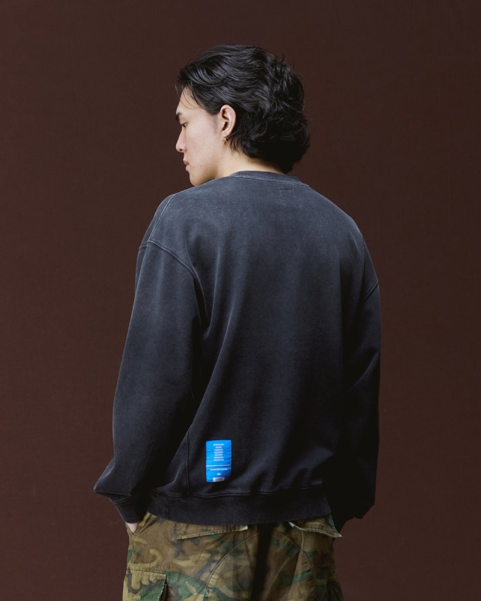 画像10: Liberaiders  GARMENT DYED CREWNECK (10)