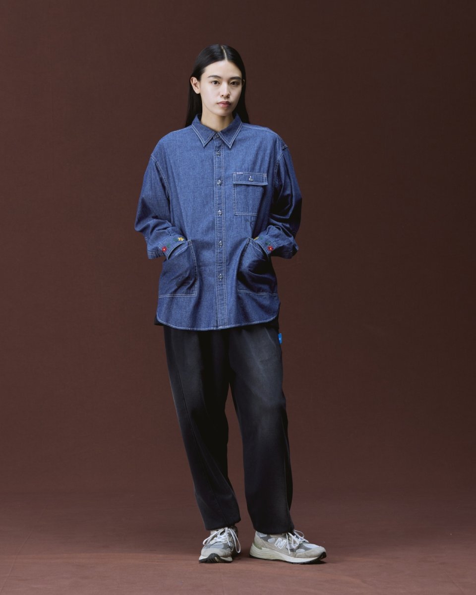 画像13: Liberaiders  GARMENT DYED SWEATPANTS (13)