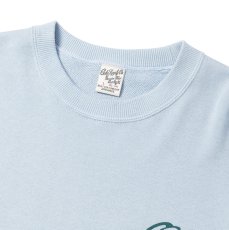 画像7: CALEE  EAGLE PINSTRIPING CREW NECK SW ＜NATURALLY PAINT DESIGN＞ (7)