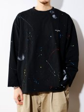 画像3: APPLEBUM   Paint Cut Off L/S T-shirt (3)