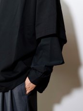 画像7: COOTIE PRODUCTIONS   Spanish Pima Layered Sleeve Boxy L/S Tee (7)