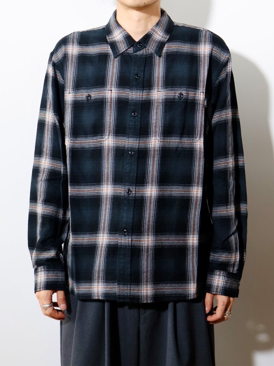 画像3: RATS   COTTON RAYON CHECK SHIRT (3)