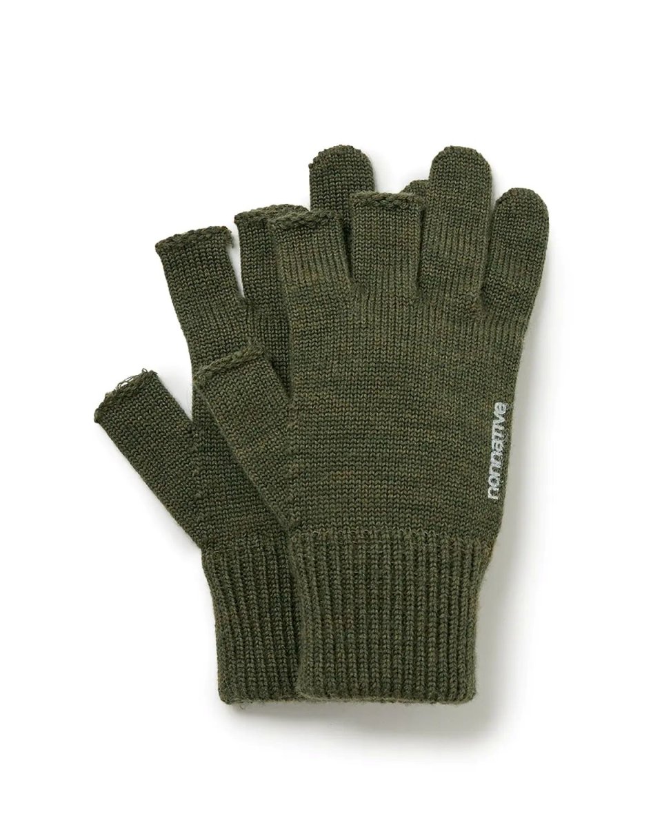 画像3: nonnative  HIKER FINGERLESS GLOVES WOOL YARN (3)