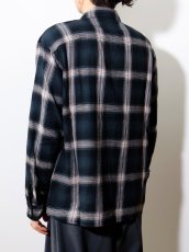 画像4: RATS   COTTON RAYON CHECK SHIRT (4)