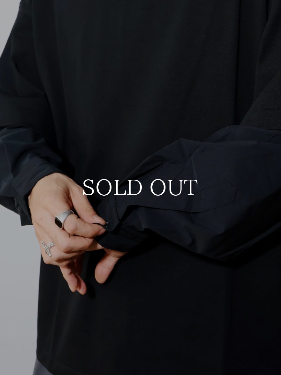 画像6: COOTIE PRODUCTIONS   Spanish Pima Layered Sleeve Boxy L/S Tee (6)