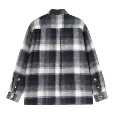 画像2: CARHARTT WIP  L/S Esterson Shirt - Esterson Check, Dark Navy (2)