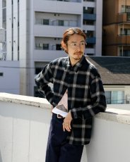画像3: RATS   COTTON RAYON CHECK SHIRT (3)