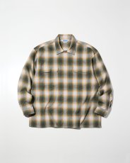 画像8: RADIALL  SHORE - OPEN COLLARED SHIRT L/S (8)