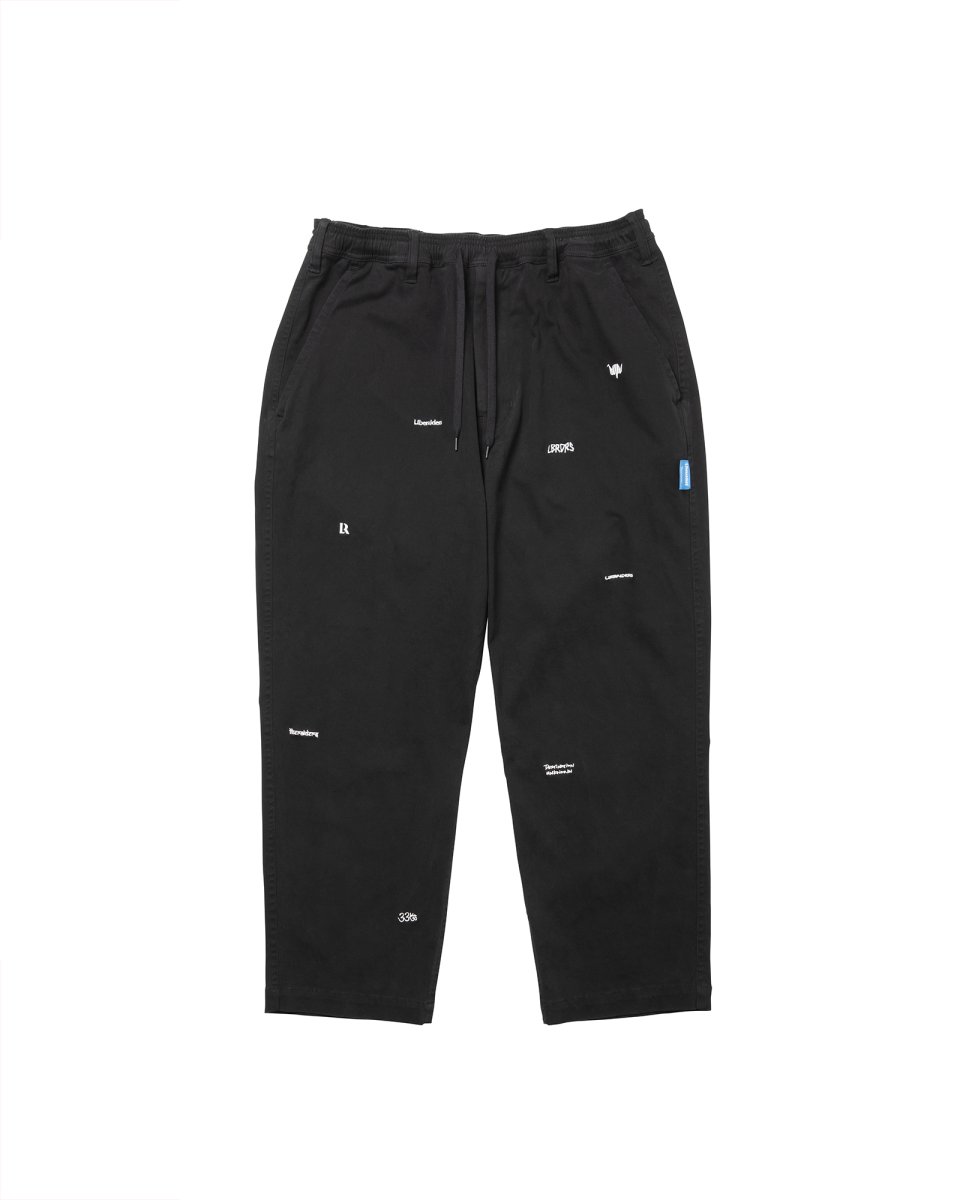 画像1: Liberaiders  MULTI EMBROIDERY CHINO TROUSERS (1)
