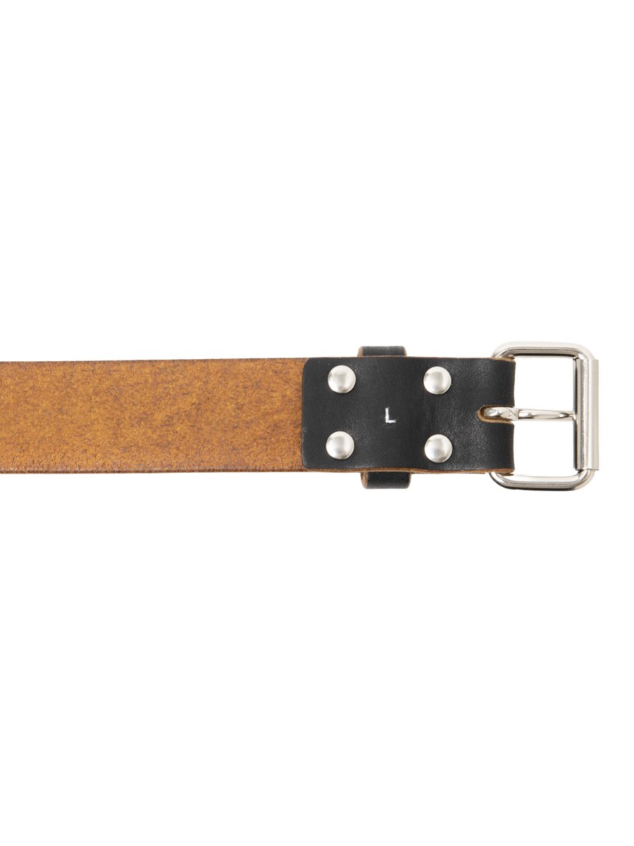 画像4: COOTIE PRODUCTIONS   Tea-Core Leather Narrow Belt (4)