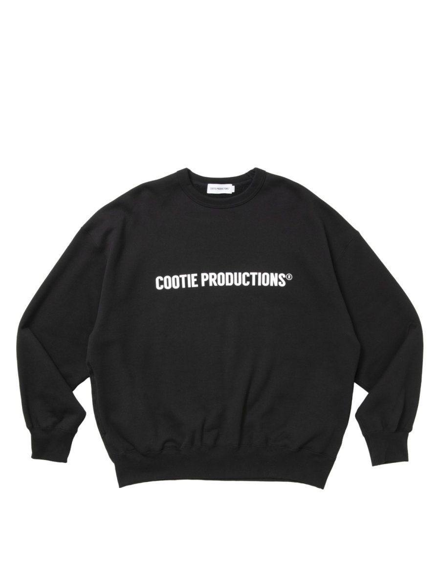 画像1: COOTIE PRODUCTIONS   Plain Sweat Crew - LOGO (1)