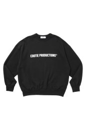 画像1: COOTIE PRODUCTIONS   Plain Sweat Crew - LOGO (1)