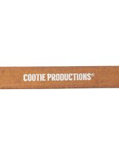 画像5: COOTIE PRODUCTIONS   Tea-Core Leather Narrow Belt (5)