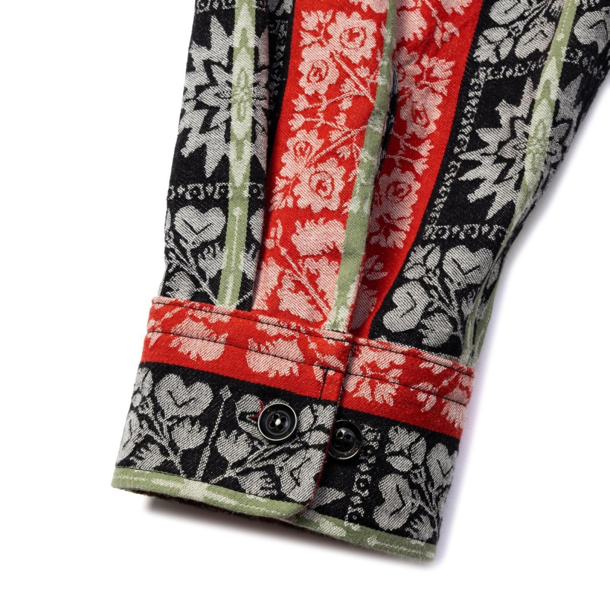 画像9: CALEE  JACQUARD L/S SH (9)