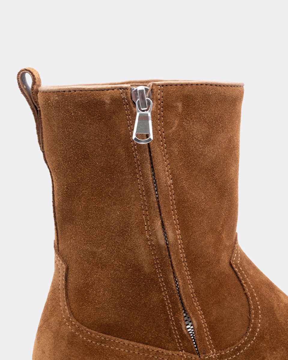 画像10: MINEDENIM  Suede Side Zip Boots (10)