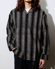 画像3: CALEE  NATIVE PRINT NEL SHIRT (3)