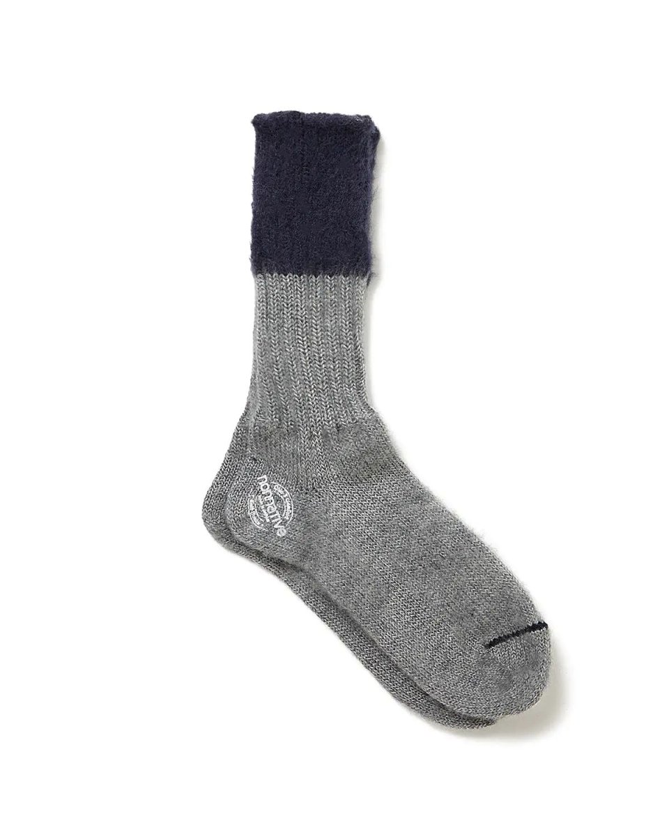 画像5: nonnative  HIKER SOCKS HI WOOL NYLON YARN (5)