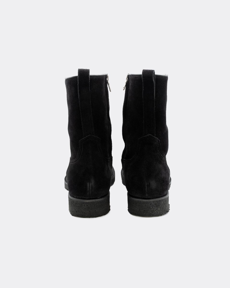 画像4: MINEDENIM  Suede Side Zip Boots (4)