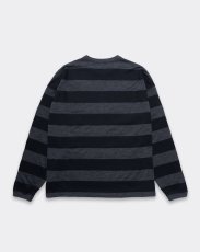 画像2: MINEDENIM  EF.Wool Interlock Border Print Crewneck L/S Pullover (2)