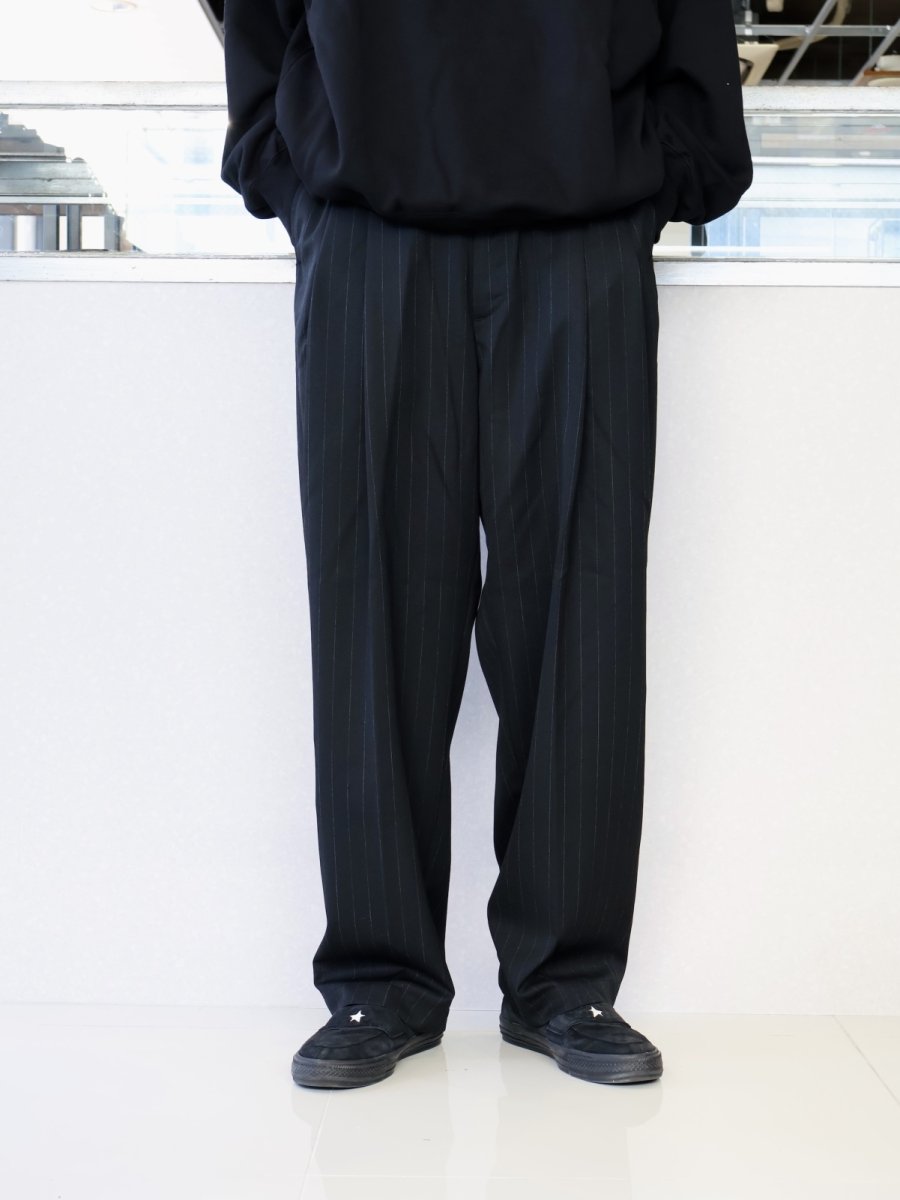 画像2: COOTIE PRODUCTIONS   Wool Gabardine 2 Tuck Easy Trousers (2)