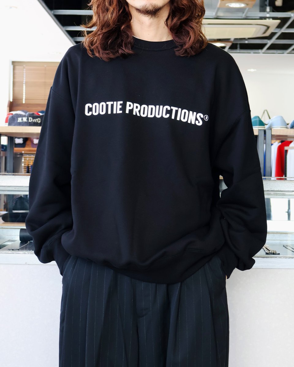 画像3: COOTIE PRODUCTIONS   Plain Sweat Crew - LOGO (3)
