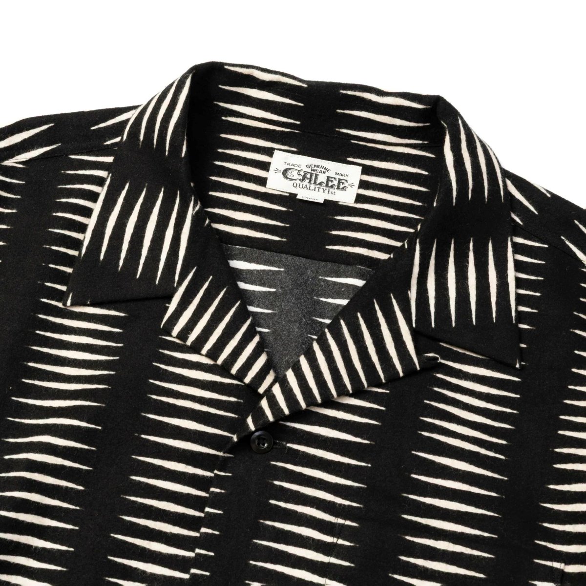 画像5: CALEE  NATIVE PRINT NEL SHIRT (5)
