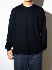 画像3: MINEDENIM  EF.Wool Interlock Crewneck L/S Pullover (3)