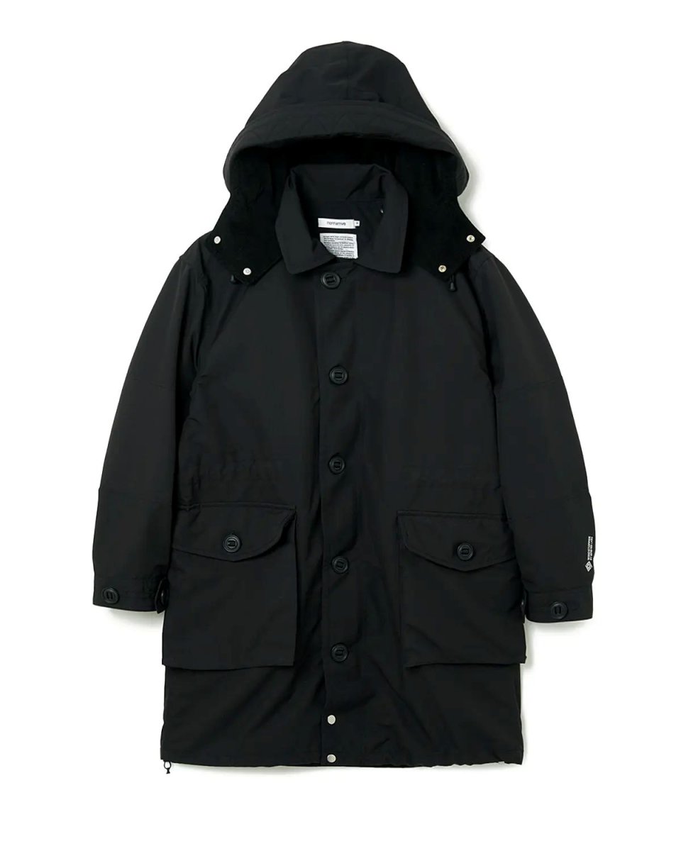 画像1: nonnative  TROOPER LONG COAT POLY RIPSTOP WINDSTOPPER® (1)