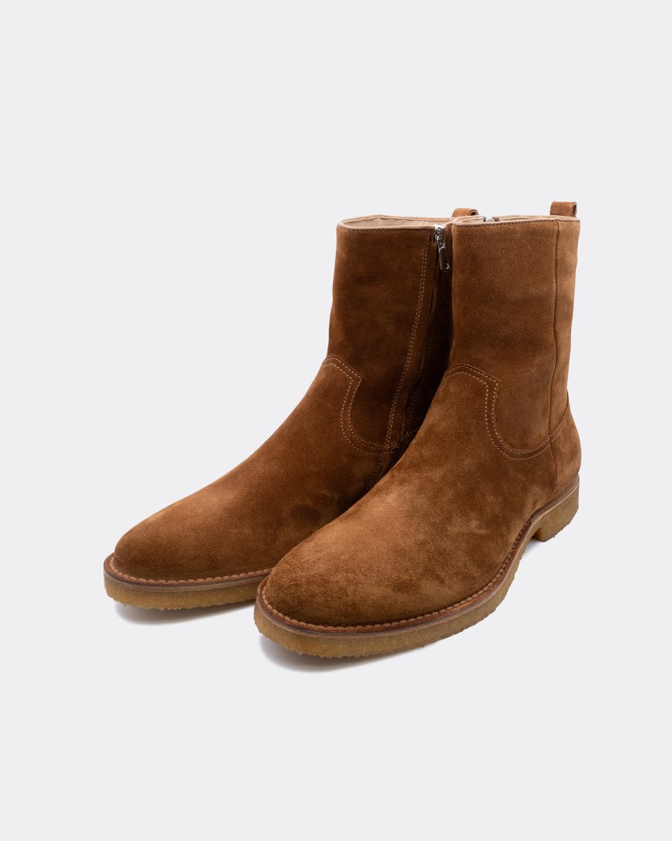 画像8: MINEDENIM  Suede Side Zip Boots (8)